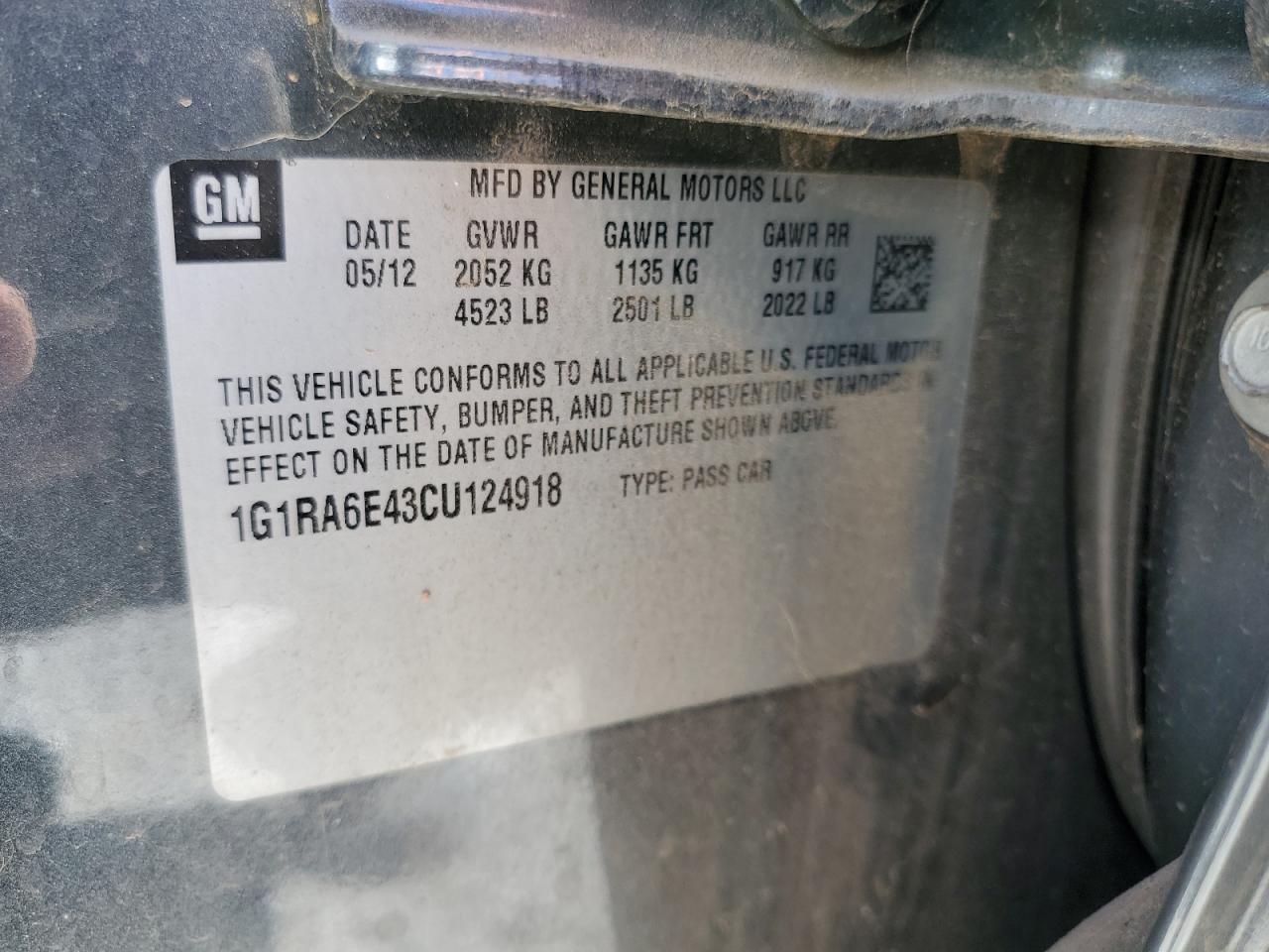 2012 Chevrolet Volt - Image 13