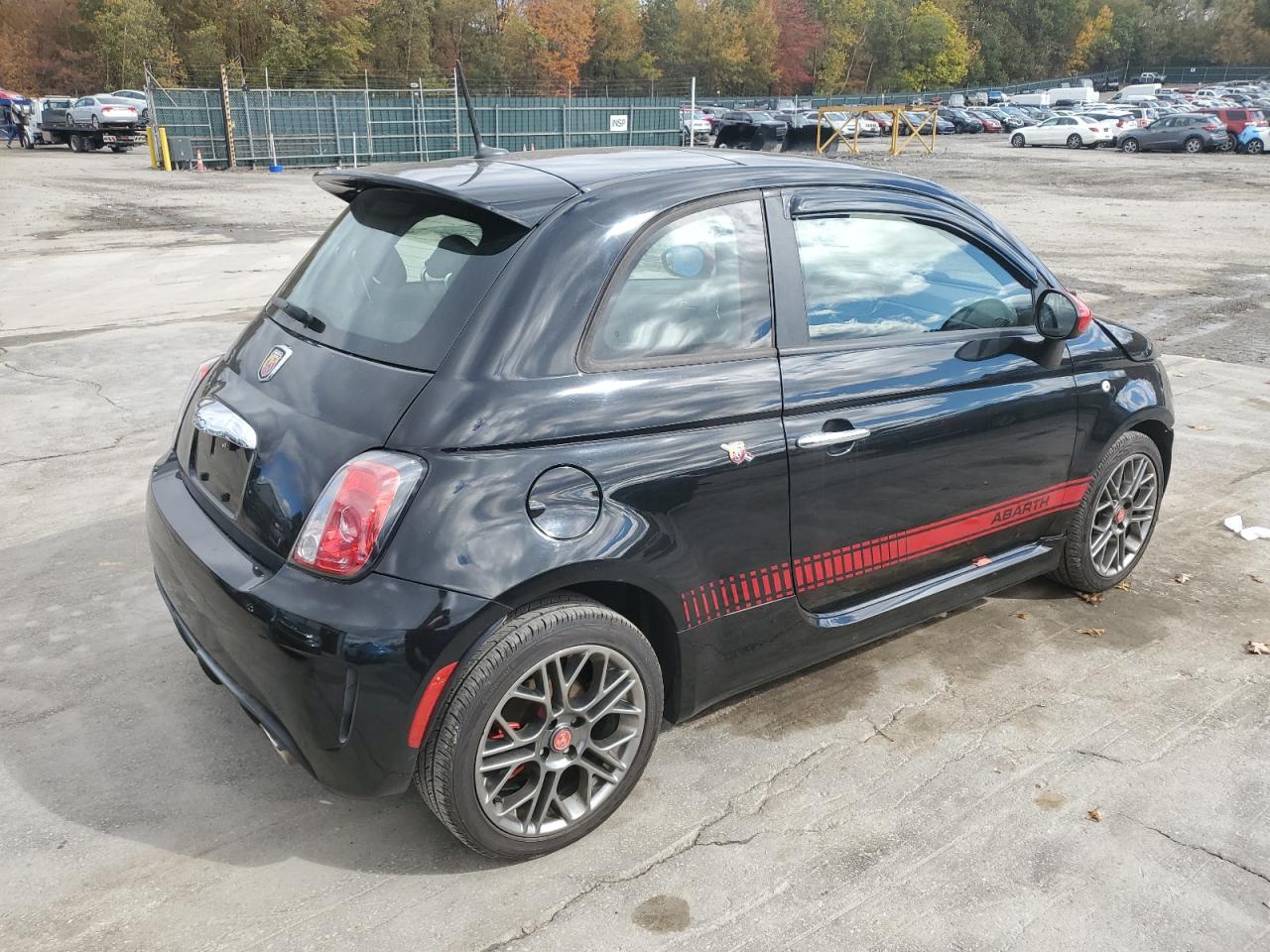 2015 Fiat 500 Abarth VIN: 3C3CFFFH6FT598140 Lot: 76050344