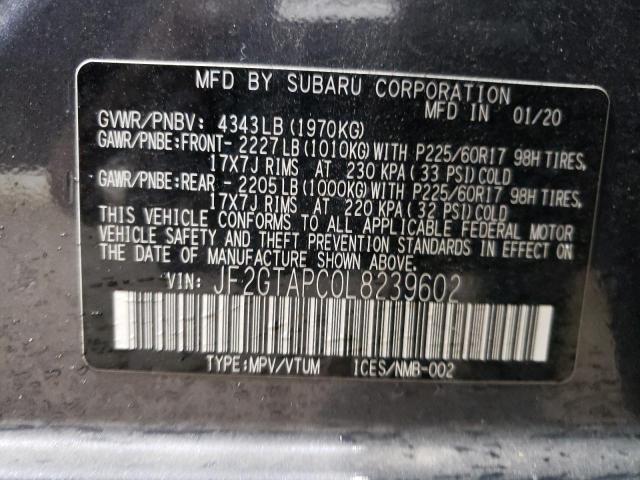 JF2GTAPC0L8239602 Subaru Crosstrek  14