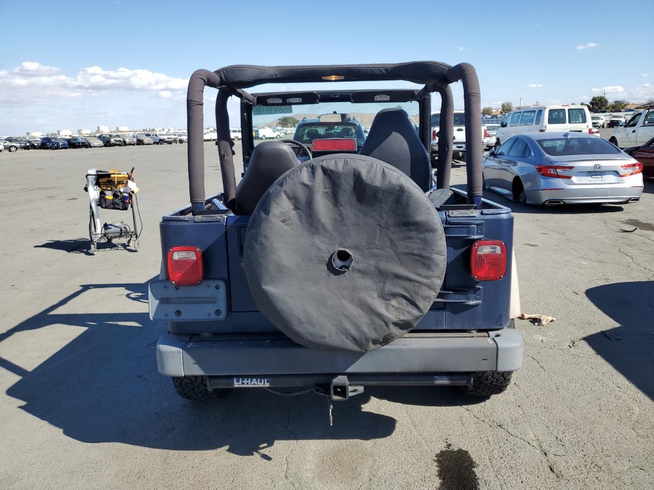 2002 Jeep Wrangler / Tj Sport VIN: 1J4FA49S72P702422 Lot: 76824614