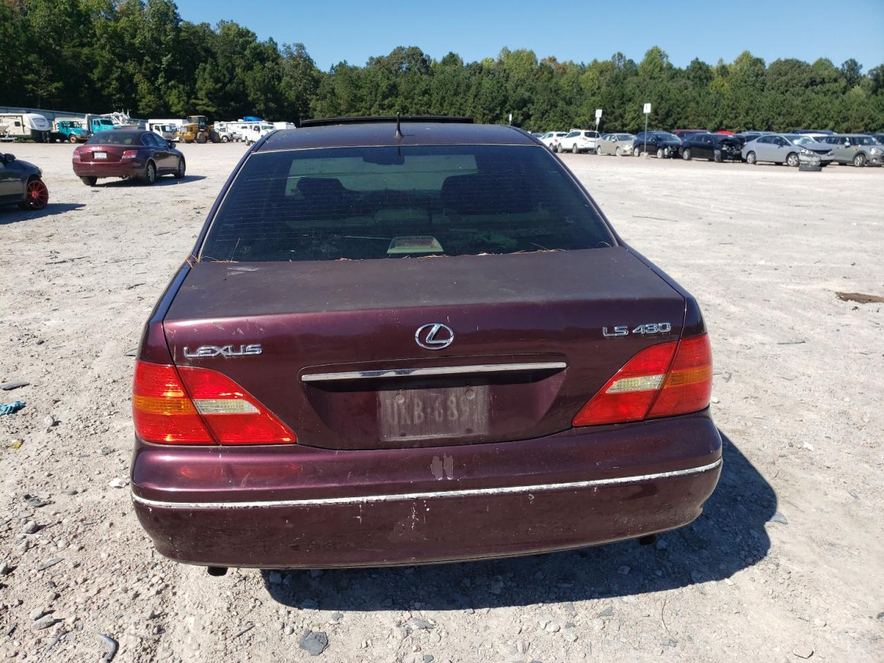 2003 Lexus Ls 430 VIN: JTHBN30F130118738 Lot: 74681744