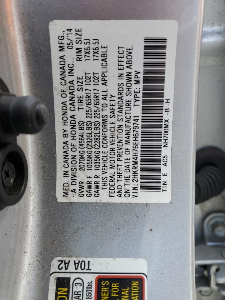 2HKRM4H76EH679741 2014 Honda Cr-V Exl