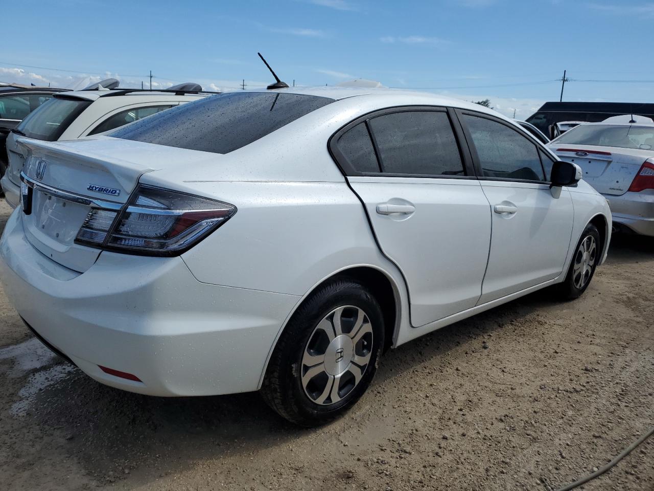 2013 Honda Civic Hybrid VIN: 19XFB4F28DE001267 Lot: 74878944