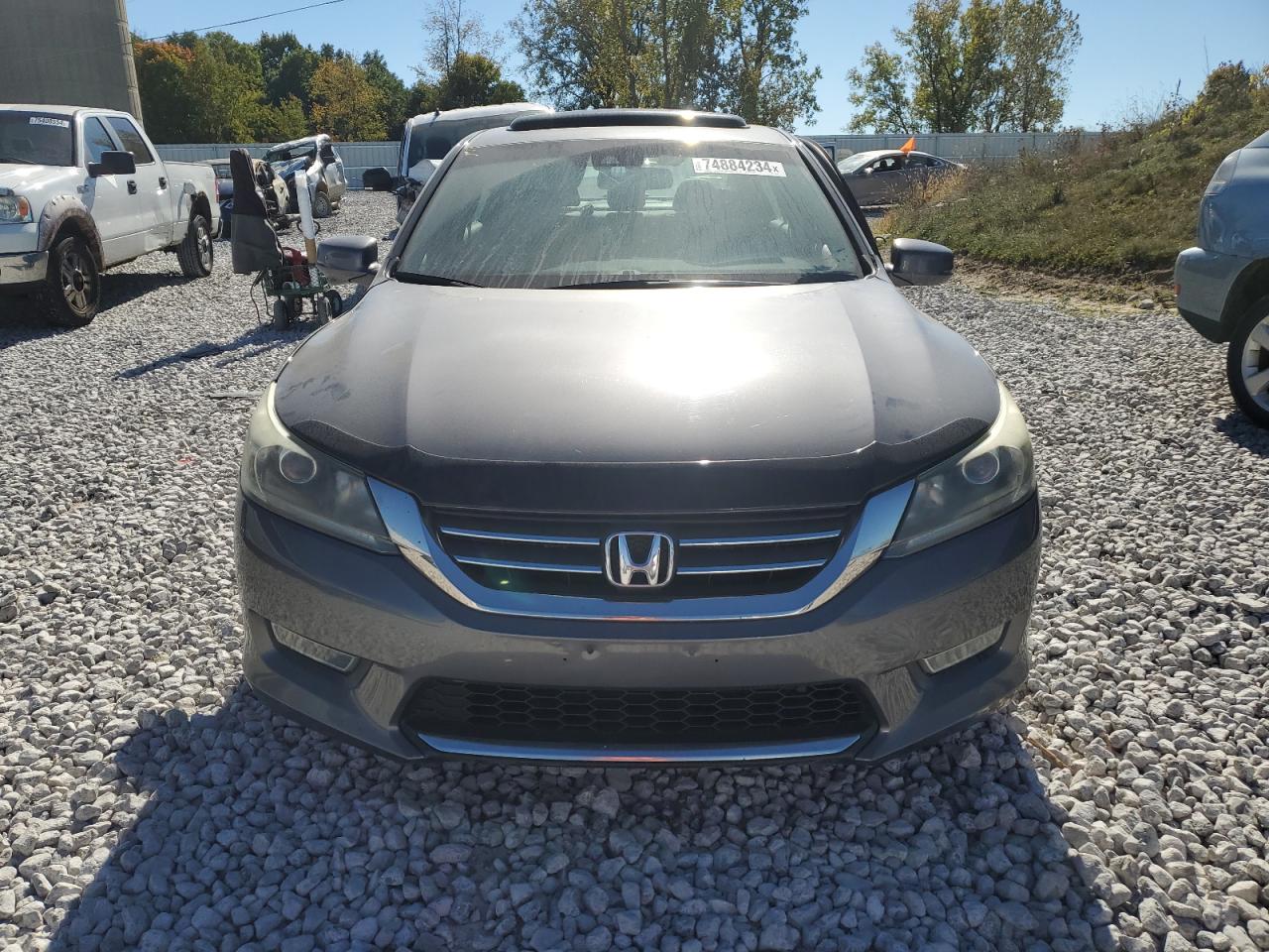 1HGCR2F8XDA040244 2013 Honda Accord Exl