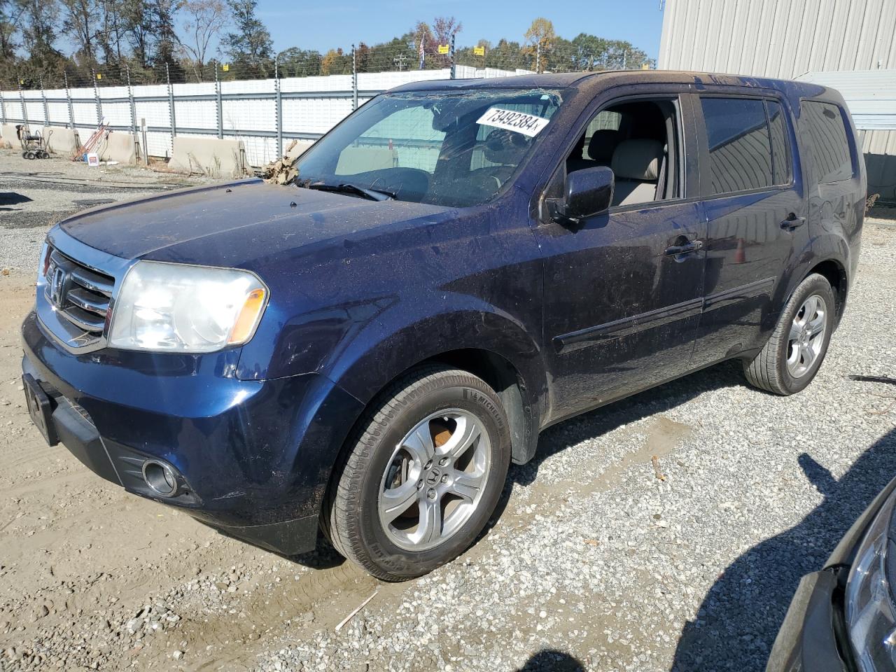 2014 Honda Pilot Exl VIN: 5FNYF3H53EB018679 Lot: 73492384