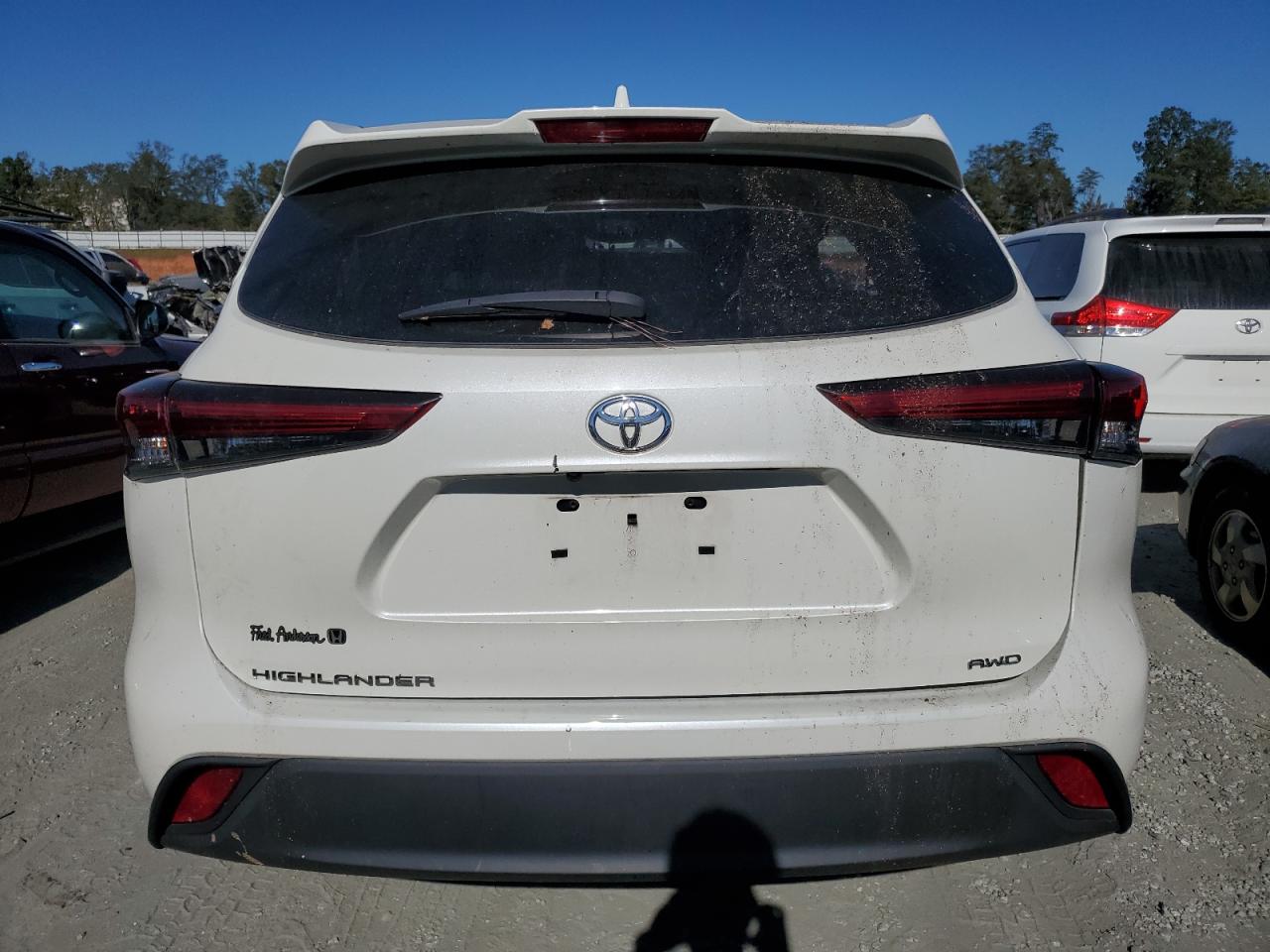 2021 Toyota Highlander L VIN: 5TDCZRBH3MS538690 Lot: 74947374