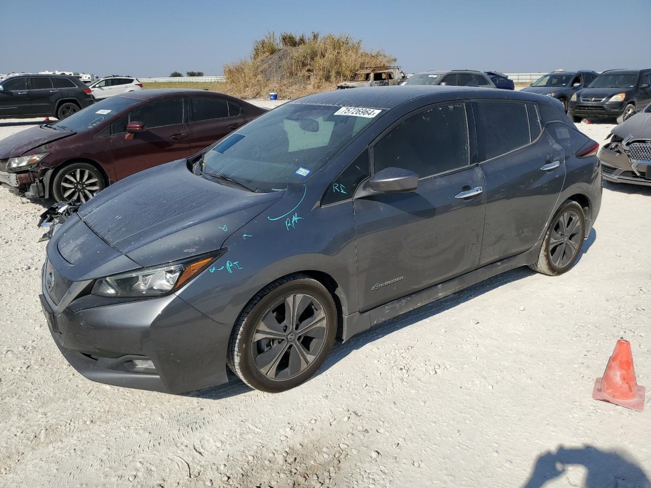 2018 Nissan Leaf S VIN: 1N4AZ1CP7JC312976 Lot: 75726964