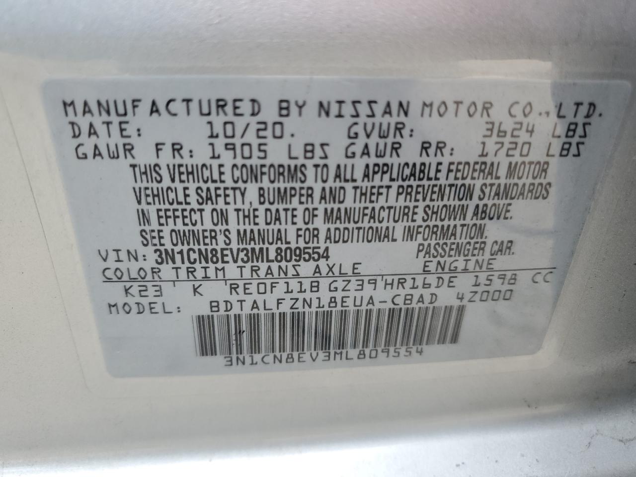 2021 Nissan Versa - Image 13