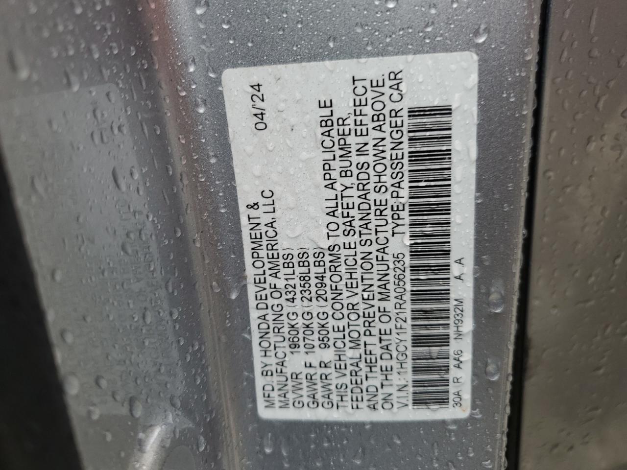 2024 Honda Accord - Image 14