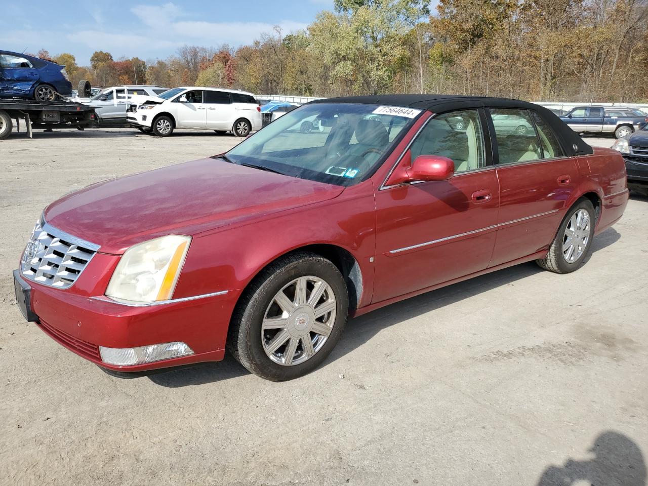 2008 Cadillac Dts للبيع في Ellwood City، PA - Minor Dent/Scratches