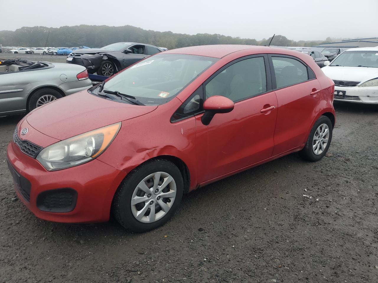 2013 Kia Rio Lx VIN: KNADM5A35D6114507 Lot: 76181794