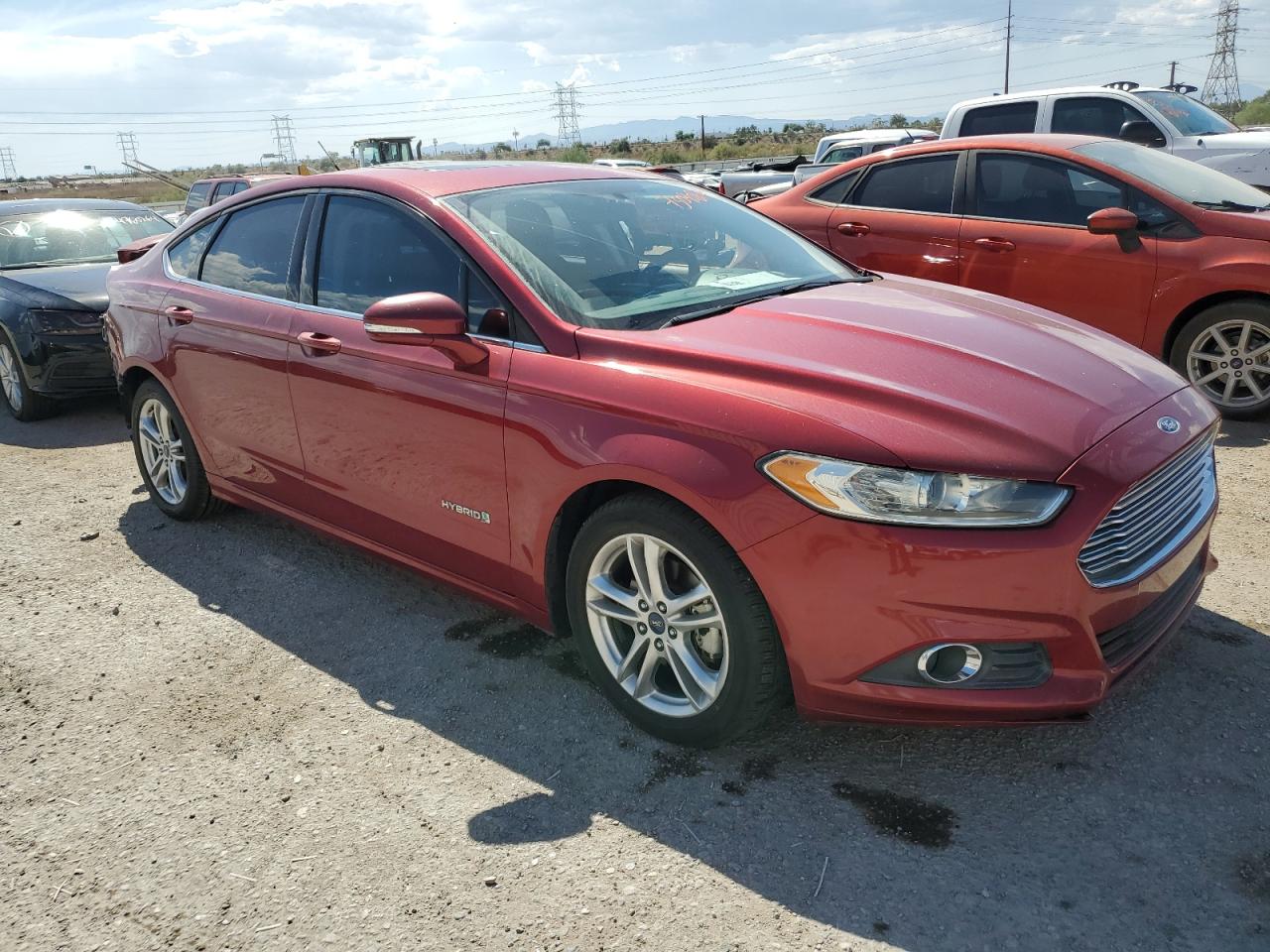 2015 Ford Fusion Se Hybrid VIN: 3FA6P0LUXFR253510 Lot: 75090814