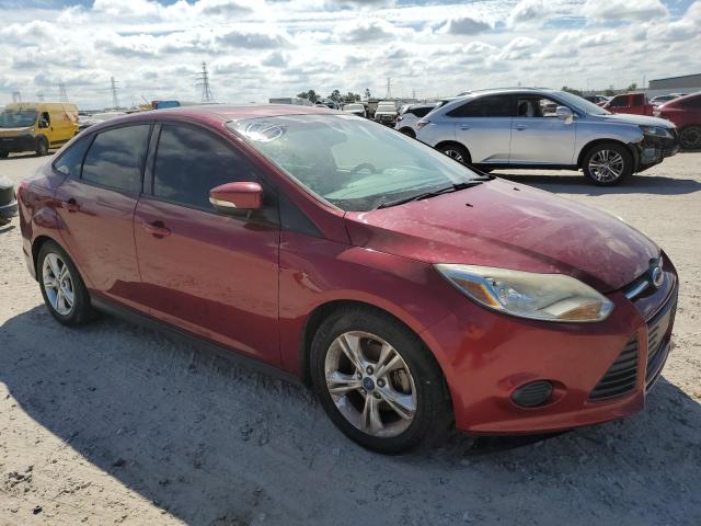 Sedans FORD FOCUS 2014 Red