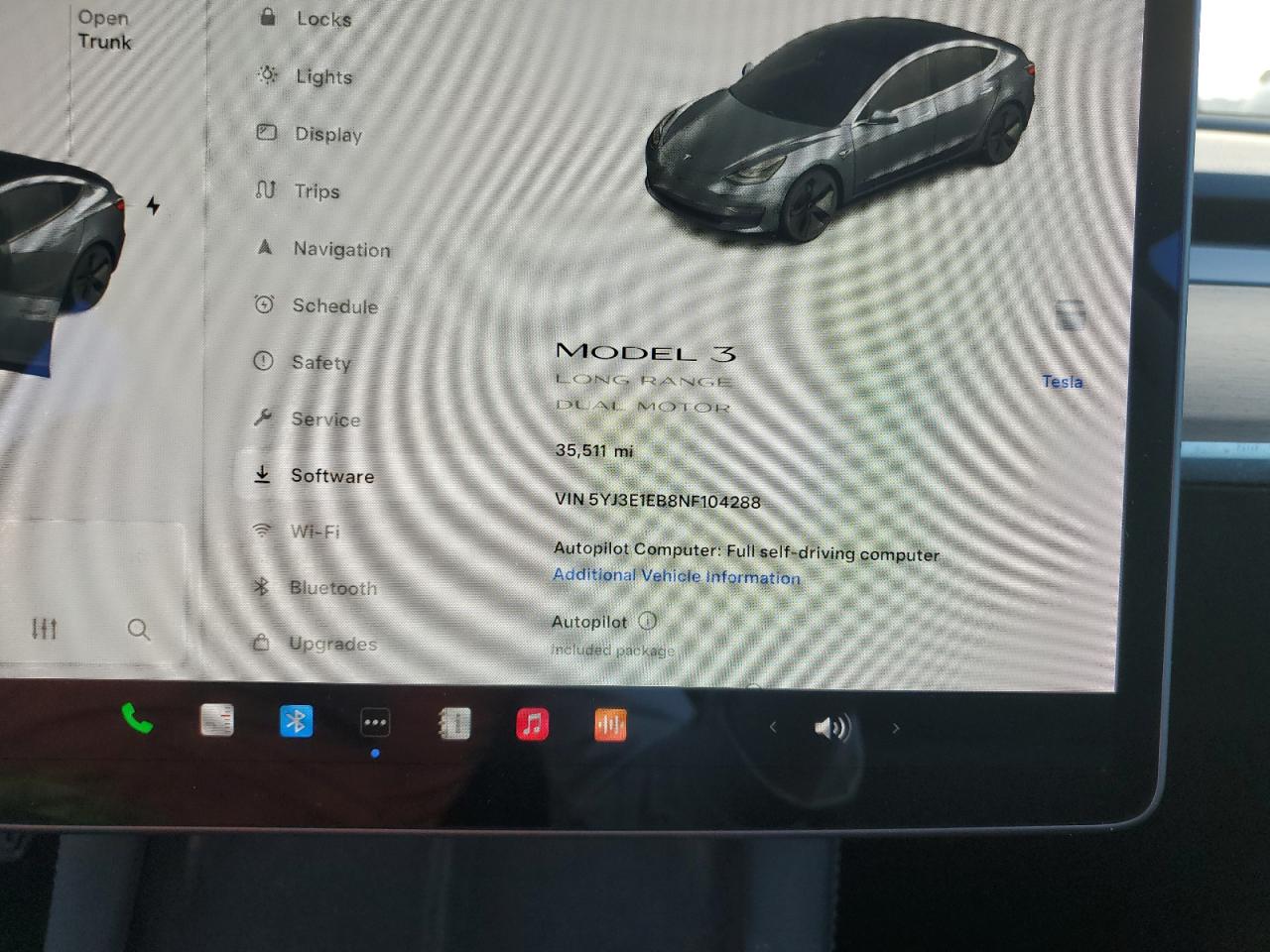 2022 Tesla Model 3 VIN: 5YJ3E1EB8NF104288 Lot: 73752114