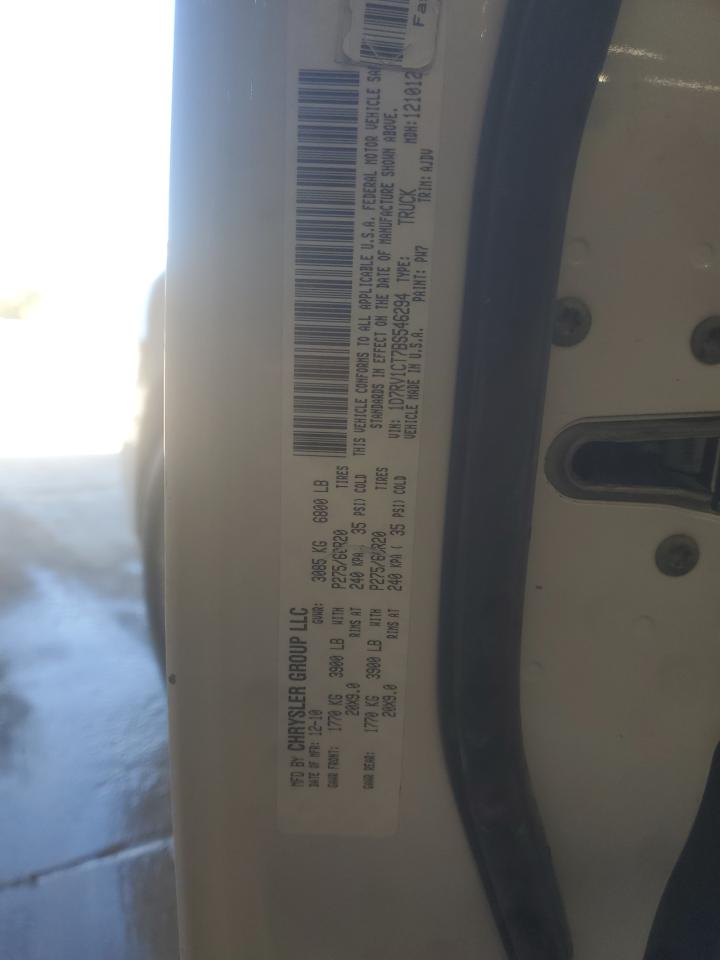 1D7RV1CT7BS546294 2011 Dodge Ram 1500