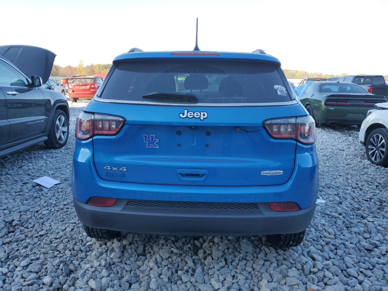 2018 Jeep Compass Latitude VIN: 3C4NJDBB5JT176362 Lot: 75486254