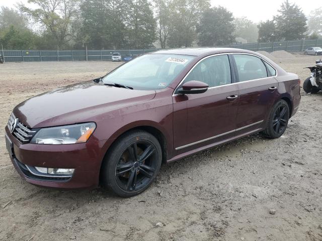  VOLKSWAGEN PASSAT 2012 Бургунди