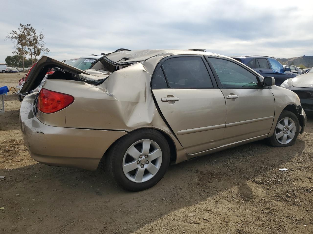 2004 Toyota Corolla Ce VIN: 1NXBR38EX4Z240005 Lot: 75024594