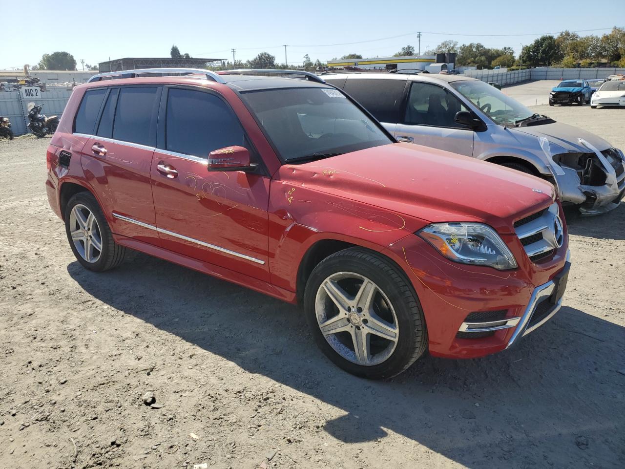 VIN WDCGG0EBXEG337224 2014 MERCEDES-BENZ GLK-CLASS no.4