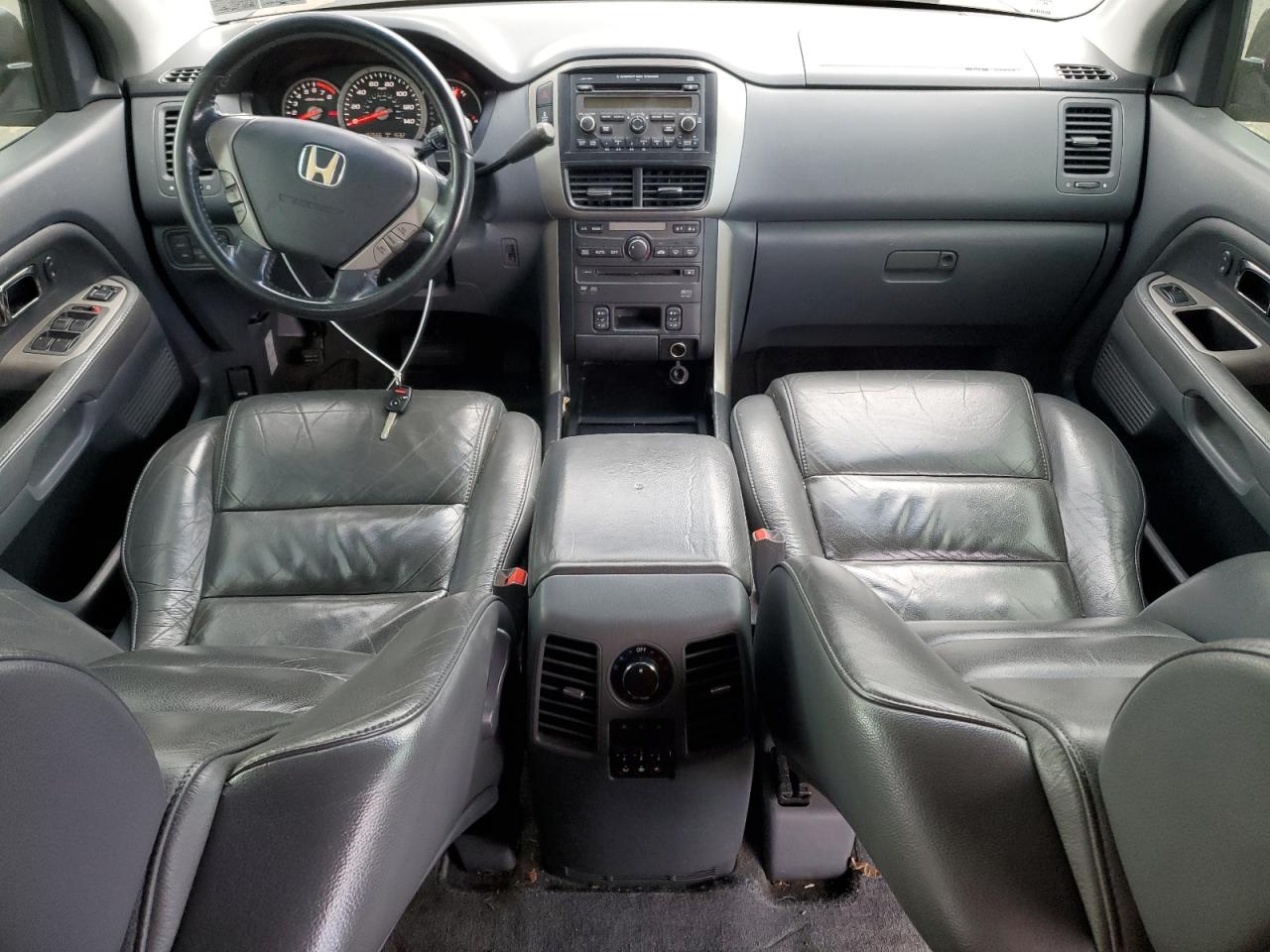 2006 Honda Pilot Ex VIN: 2HKYF18656H537989 Lot: 76283434