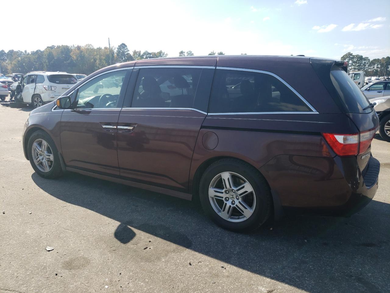 2012 Honda Odyssey Touring VIN: 5FNRL5H90CB022178 Lot: 76675424