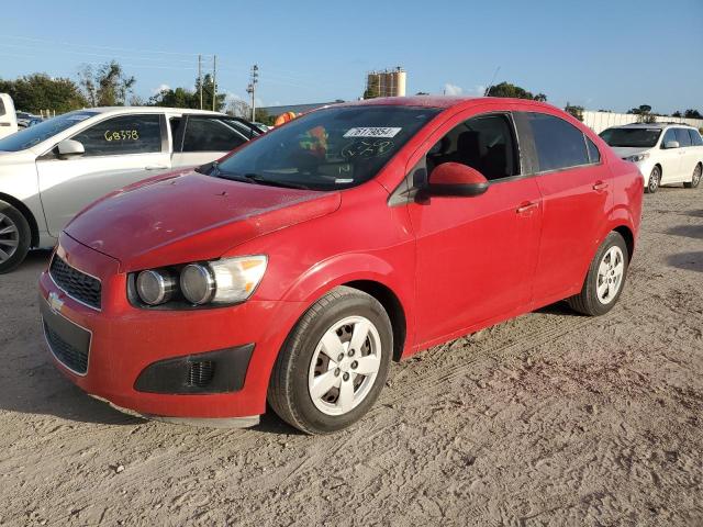  CHEVROLET SONIC 2013 Красный