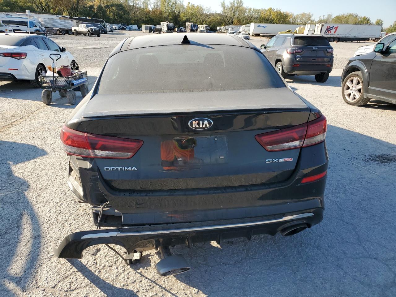 2019 Kia Optima Sx VIN: 5XXGW4L26KG363244 Lot: 76291974