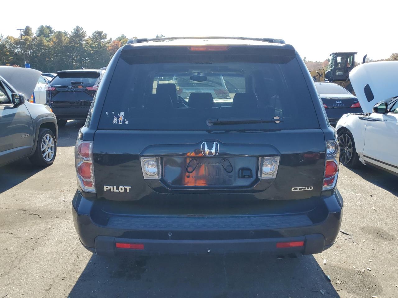 2006 Honda Pilot Ex VIN: 2HKYF18786H518846 Lot: 74989334