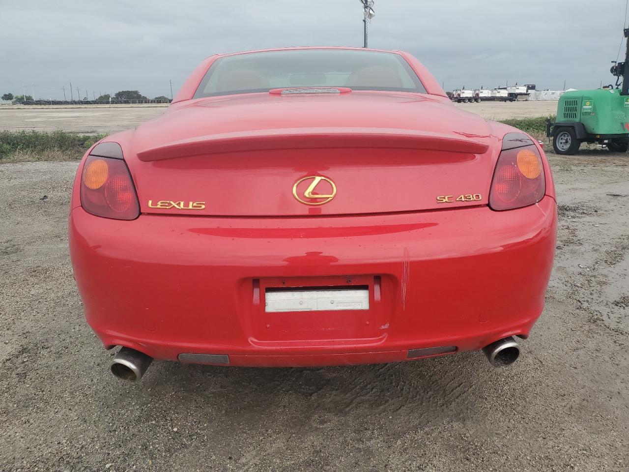 2002 Lexus Sc 430 VIN: JTHFN48Y420016541 Lot: 74678694