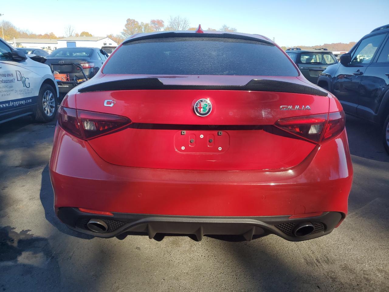 2018 Alfa Romeo Giulia Q4 VIN: ZARFAEDN3J7578246 Lot: 77950534