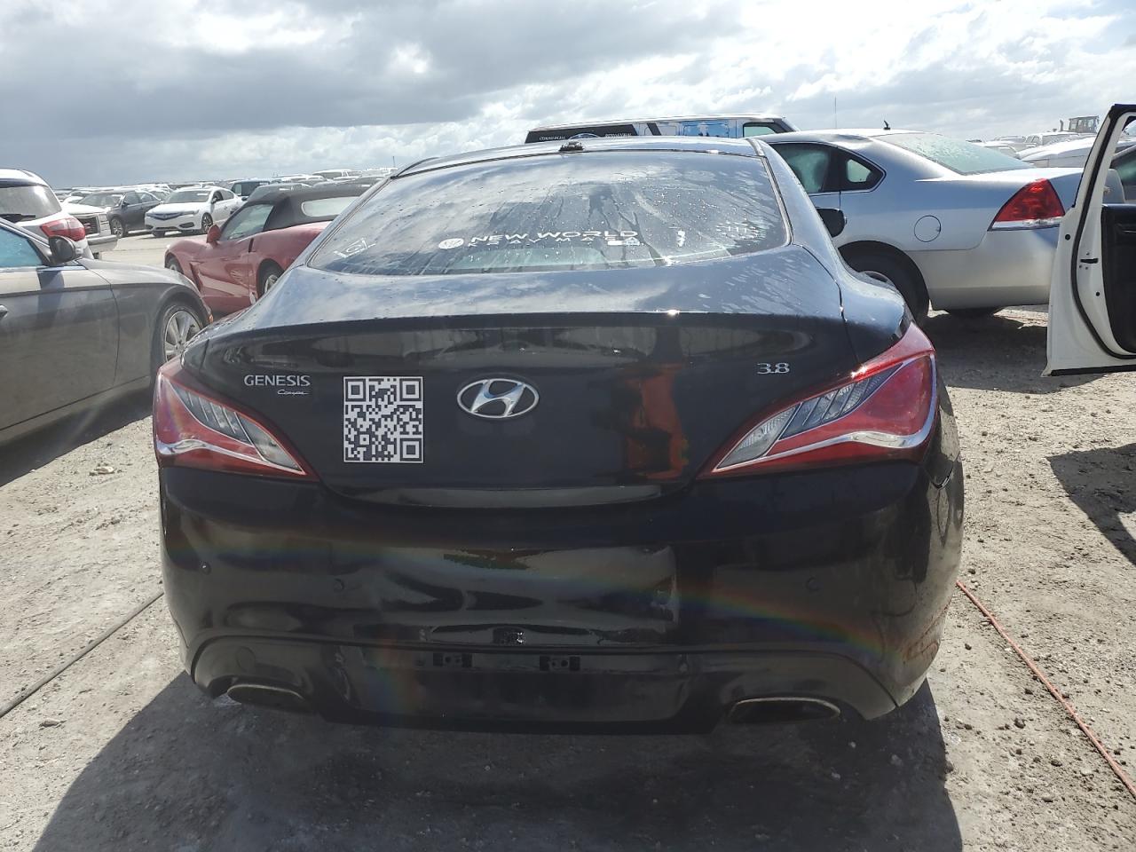 2016 Hyundai Genesis Coupe 3.8L VIN: KMHHT6KJ1GU135554 Lot: 76314714