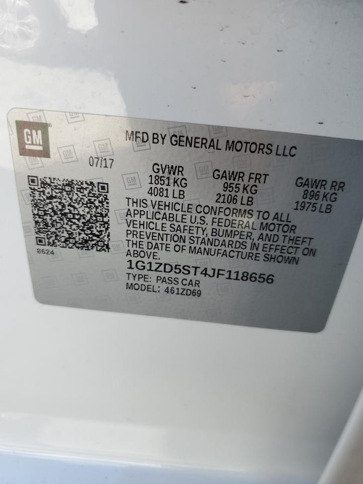 2018 Chevrolet Malibu - Image 12