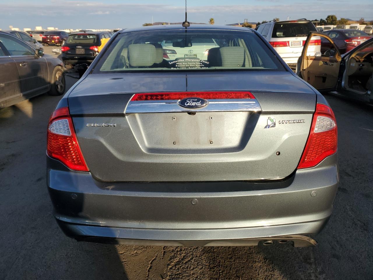 2011 Ford Fusion Hybrid VIN: 3FADP0L30BR267389 Lot: 78226544