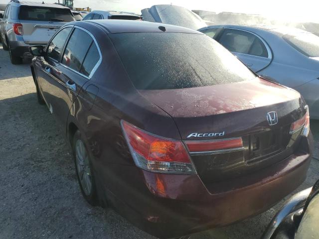  HONDA ACCORD 2012 Burgundy