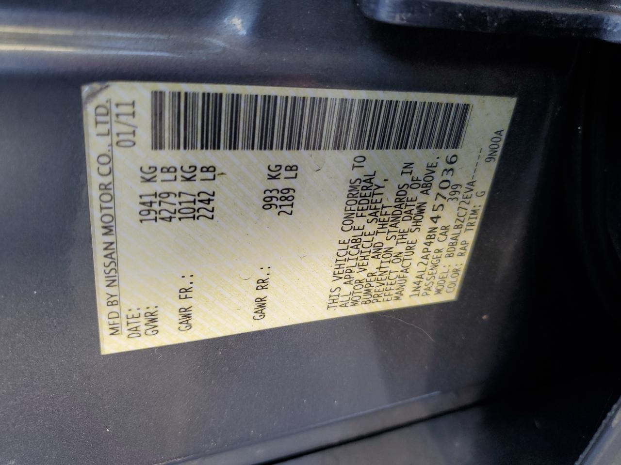 2011 Nissan Altima - Image 12