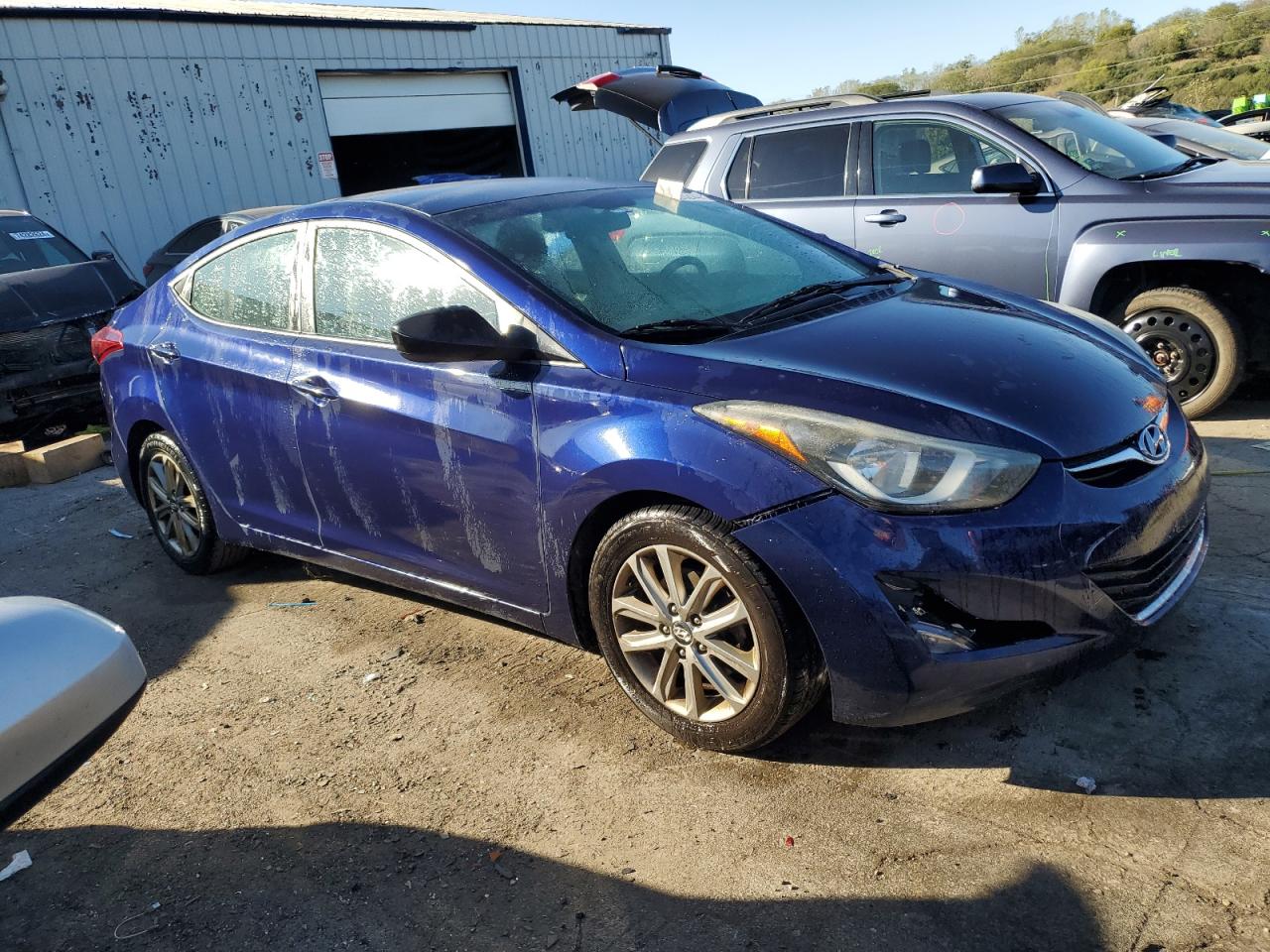 VIN 5NPDH4AE6EH493785 2014 HYUNDAI ELANTRA no.4