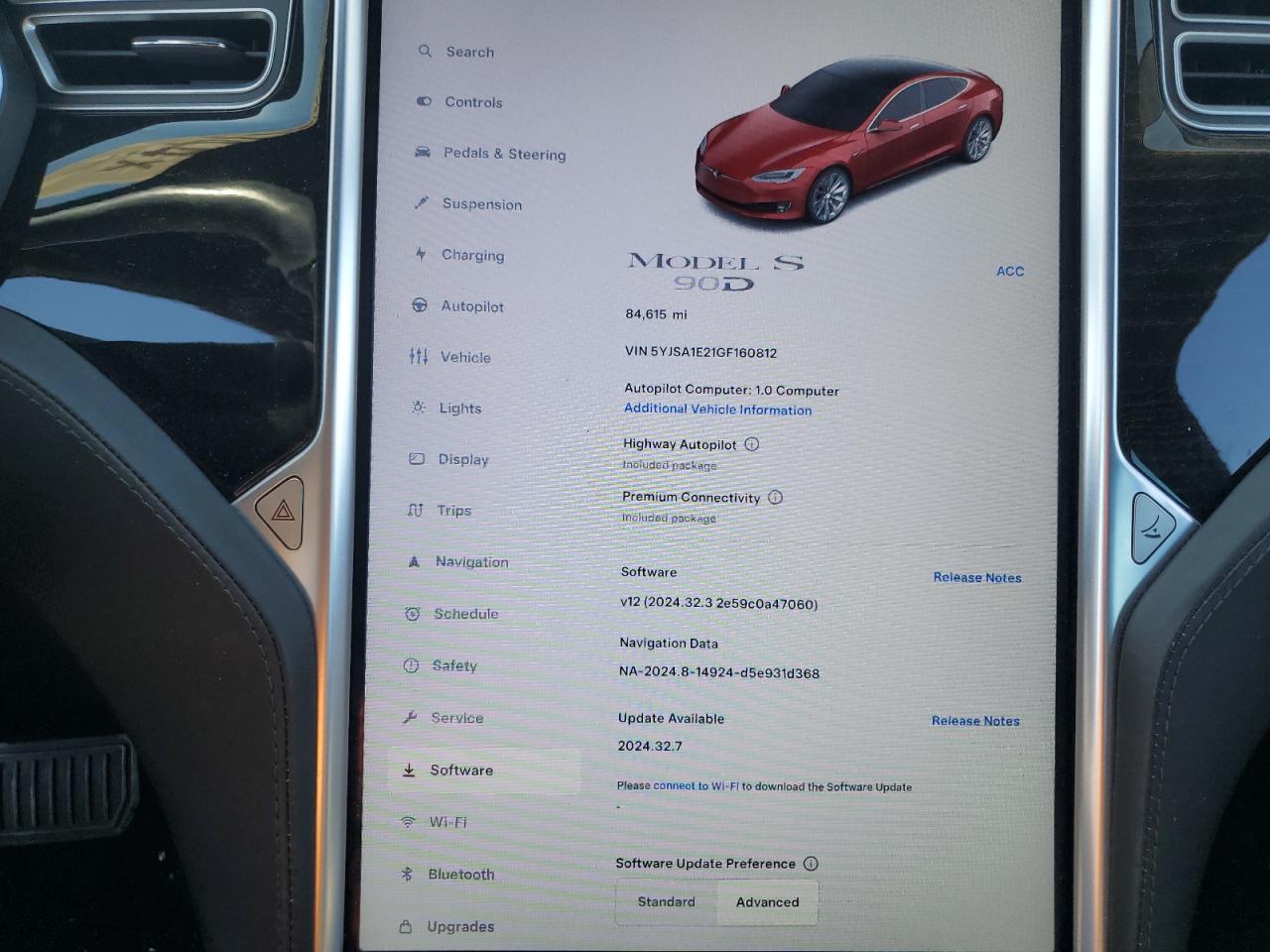 5YJSA1E21GF160812 2016 Tesla Model S