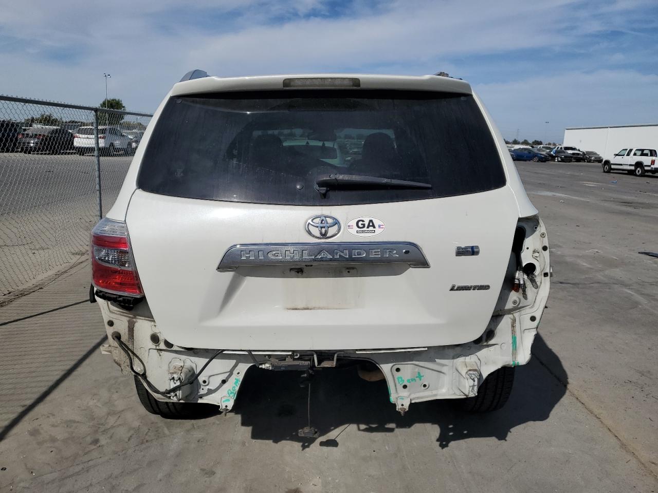 2008 Toyota Highlander Hybrid Limited VIN: JTEEW44A482021895 Lot: 75321454