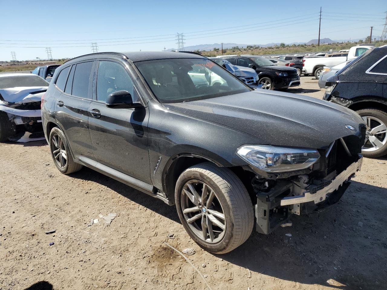 VIN 5UXTY3C09M9F45135 2021 BMW X3 no.4