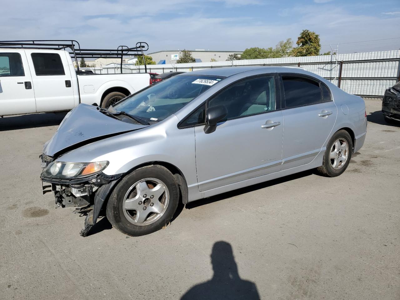 2010 Honda Civic Lx VIN: 2HGFA1F57AH557339 Lot: 77629534