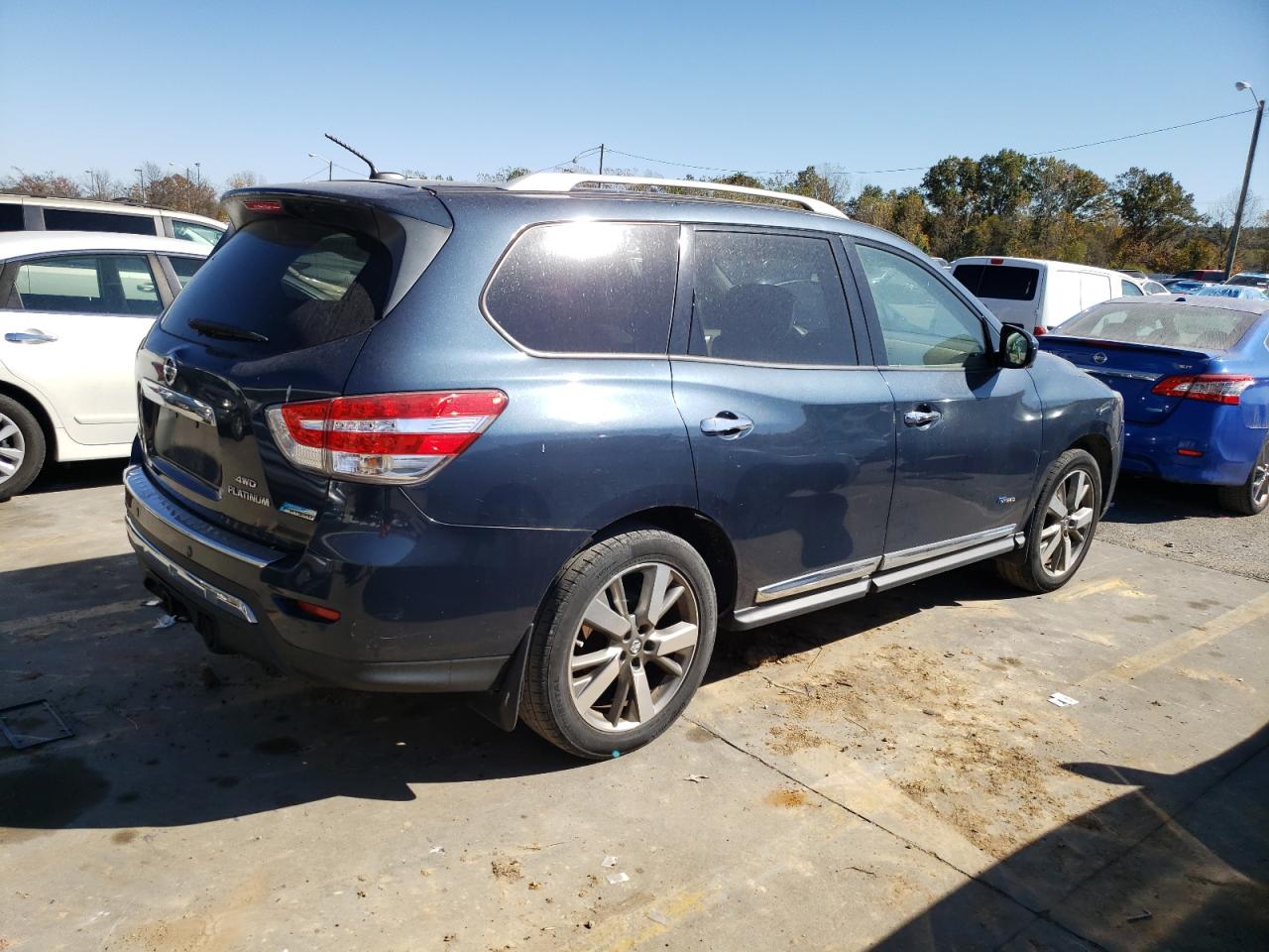 2014 Nissan Pathfinder Sv Hybrid VIN: 5N1CR2MMXEC645896 Lot: 77817014