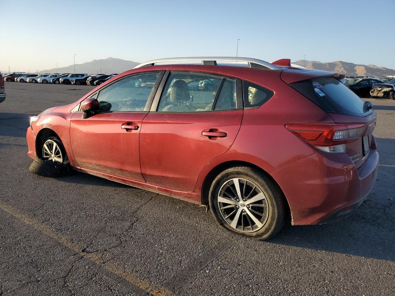 2021 Subaru Impreza Premium VIN: 4S3GTAV63M3710815 Lot: 78020494