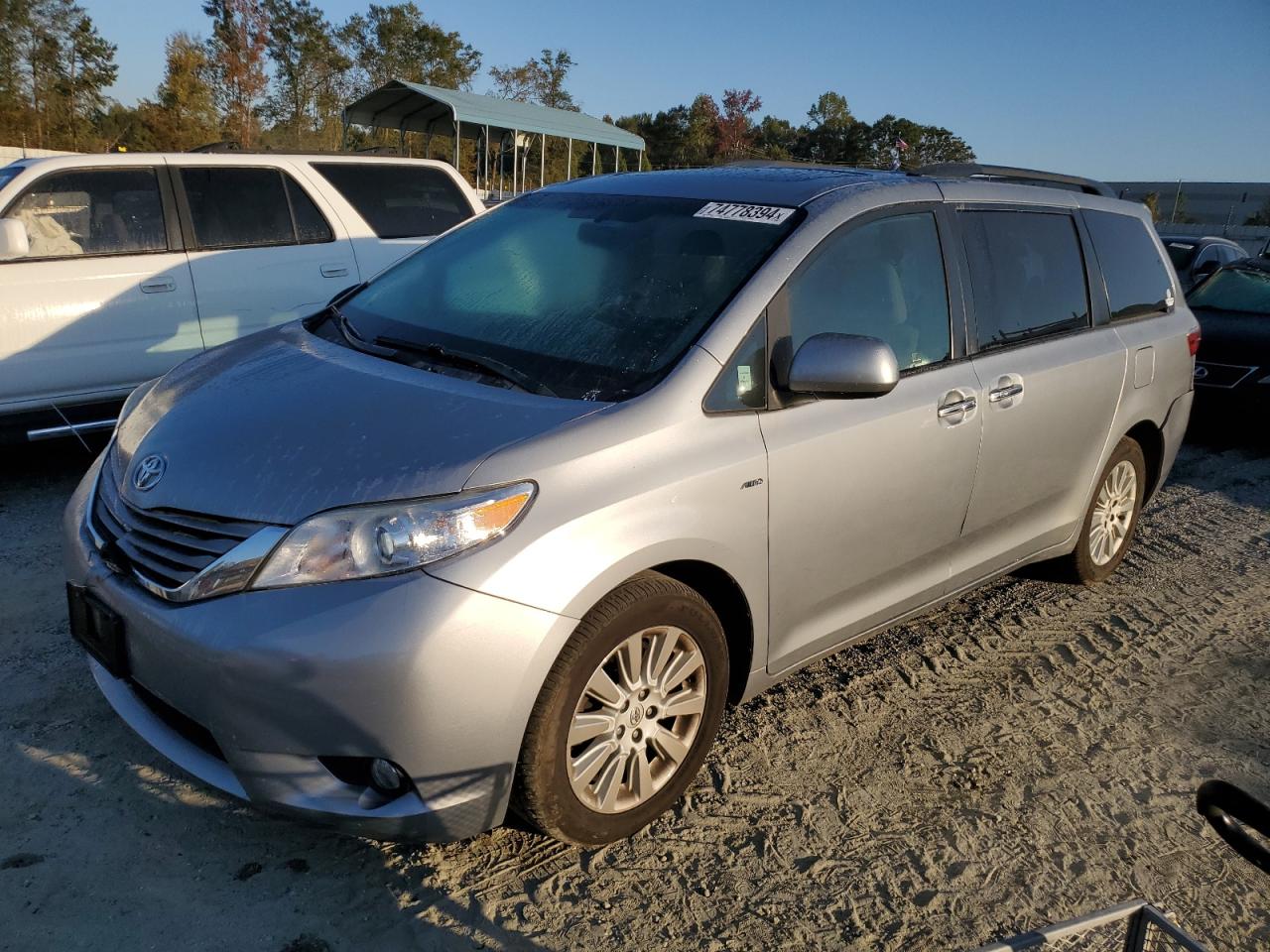 5TDDK3DC5GS136150 2016 Toyota Sienna Xle