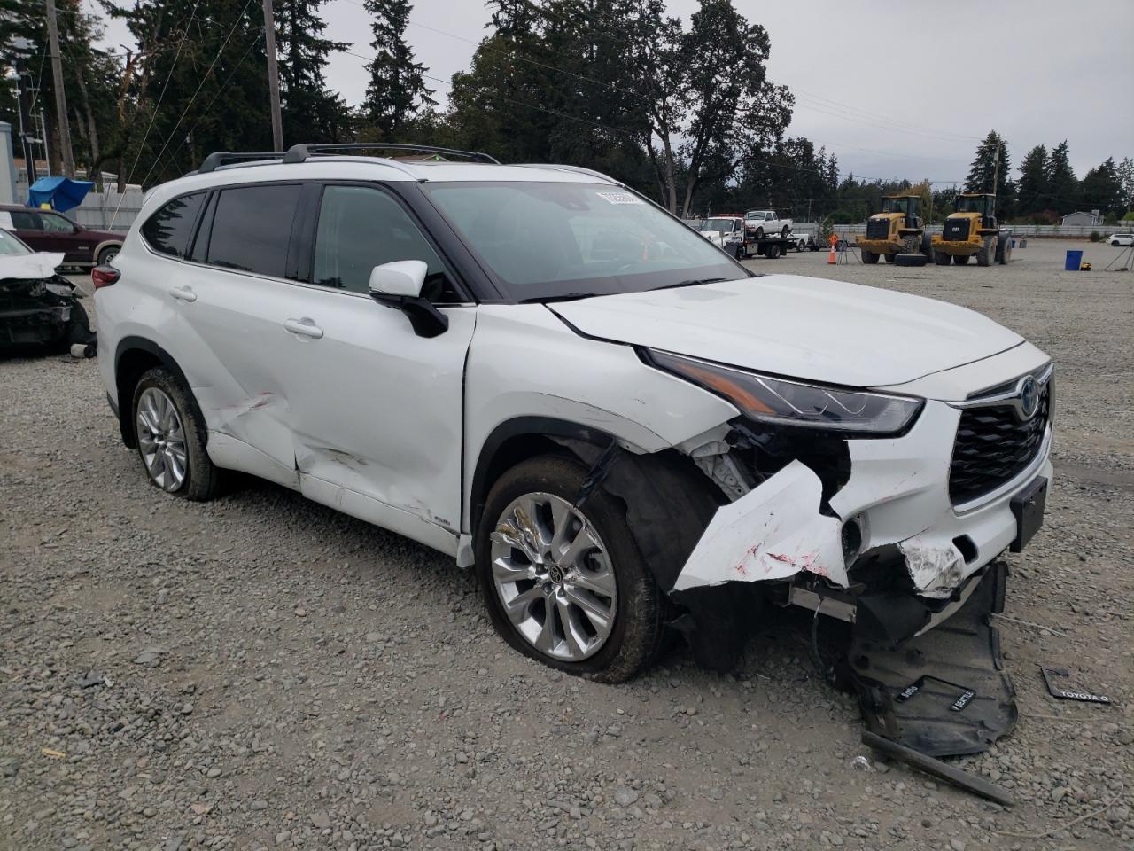 2022 Toyota Highlander Hybrid Limited VIN: 5TDXBRCH1NS545336 Lot: 73255604