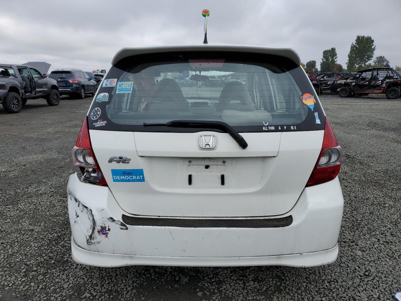 2007 Honda Fit S VIN: JHMGD38677S044278 Lot: 77025714