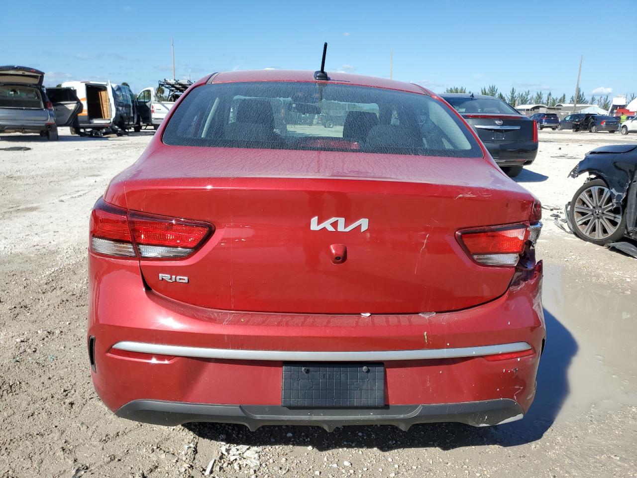 2023 Kia Rio Lx VIN: 3KPA24AD8PE621124 Lot: 76660324