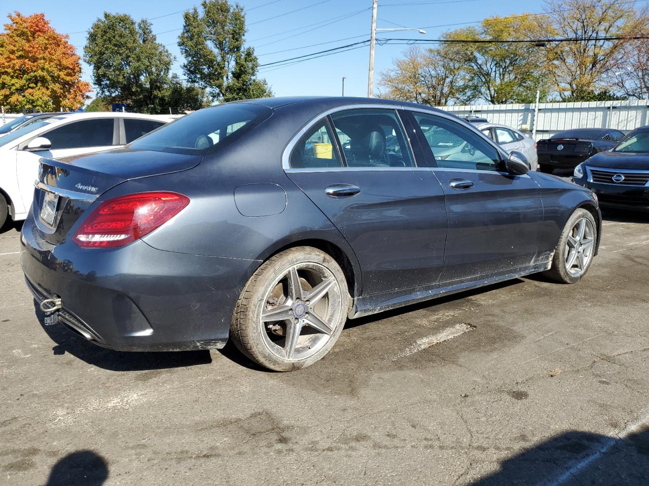 VIN 55SWF4KB1FU004615 2015 MERCEDES-BENZ C-CLASS no.3