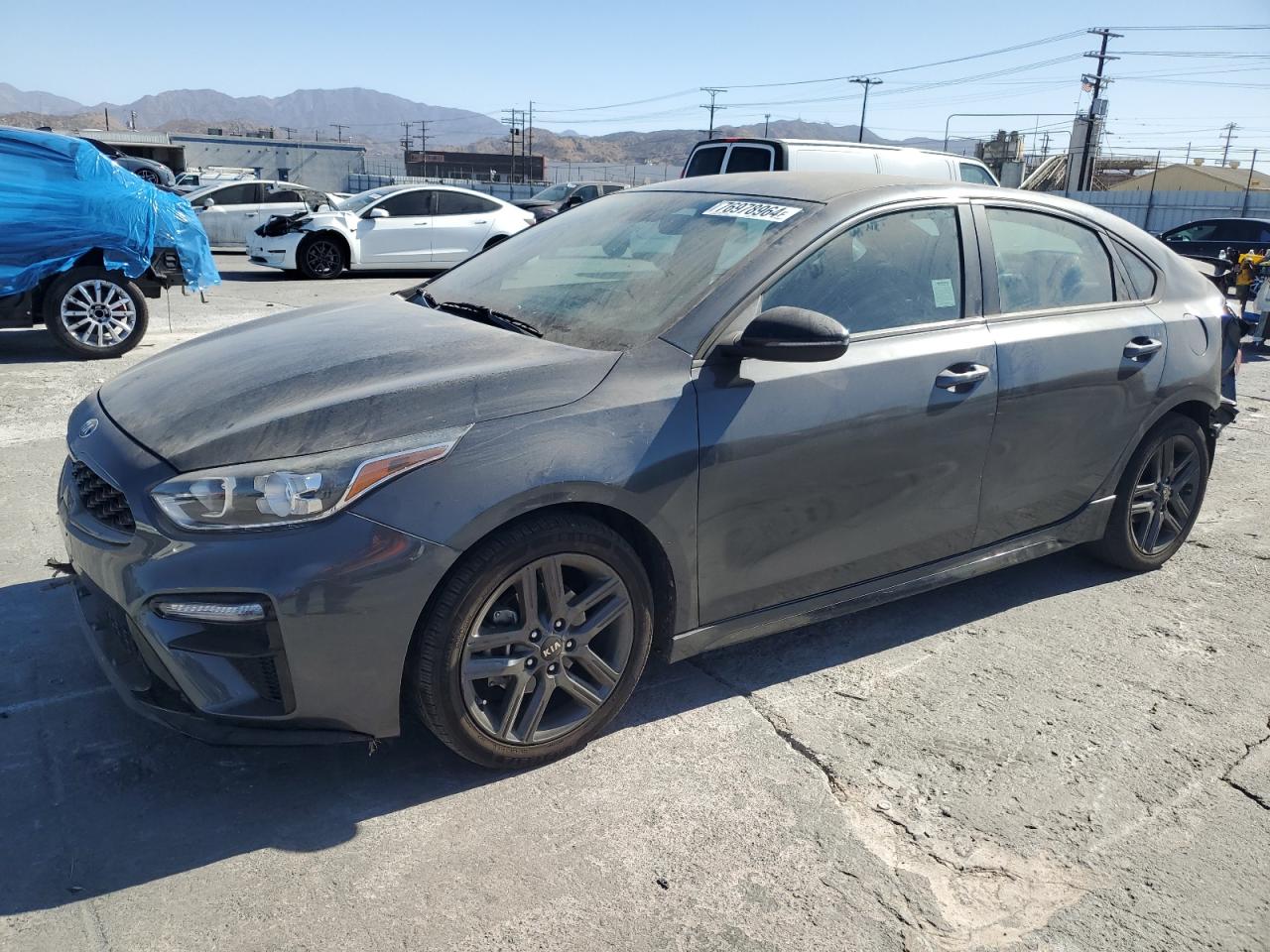 2021 Kia Forte Gt Line for Sale in Sun Valley, CA - Rear End