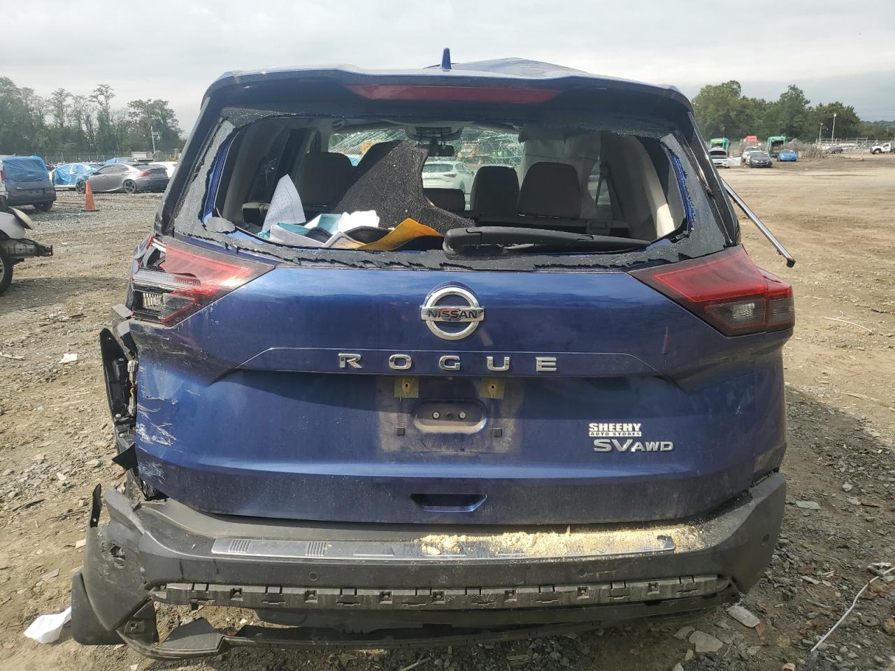 2021 Nissan Rogue Sv VIN: JN8AT3BBXMW215596 Lot: 74540564