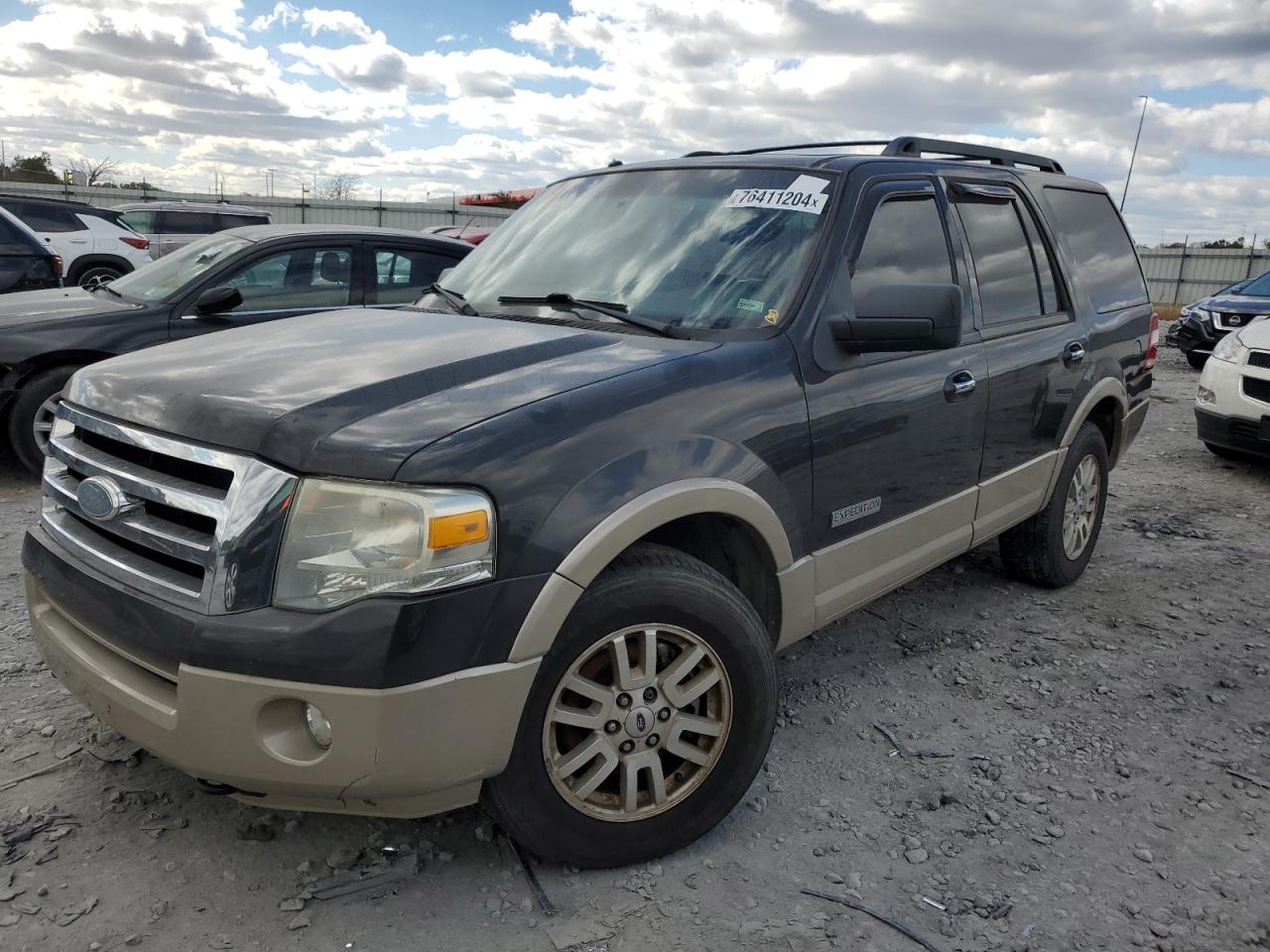 2007 Ford Expedition Eddie Bauer VIN: 1FMFU185X7LA21298 Lot: 76411204